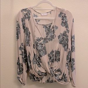 Lush twist blouse